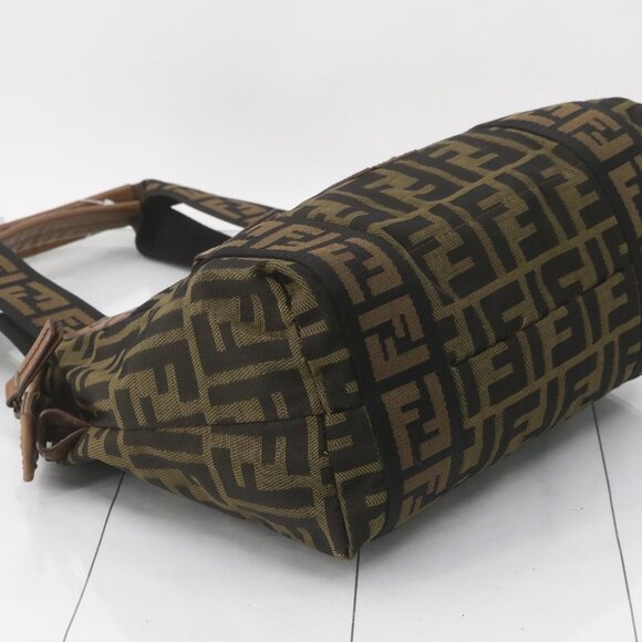 FENDI Zucca Vintage FF Logo Tote - Picture 5 of 11
